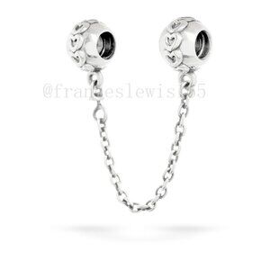 Pandora Heart Ring Safety Chain